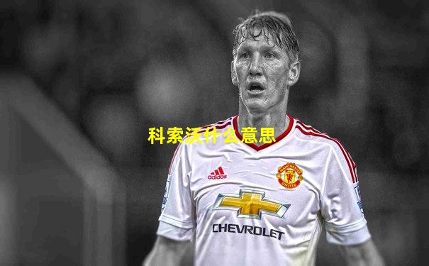 科索沃什么意思