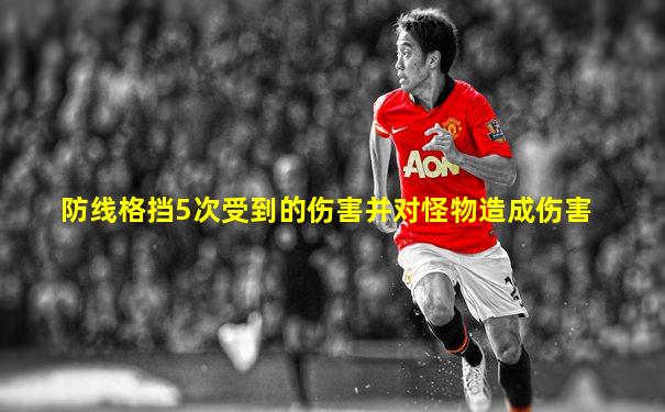 防线格挡5次受到的伤害并对怪物造成伤害